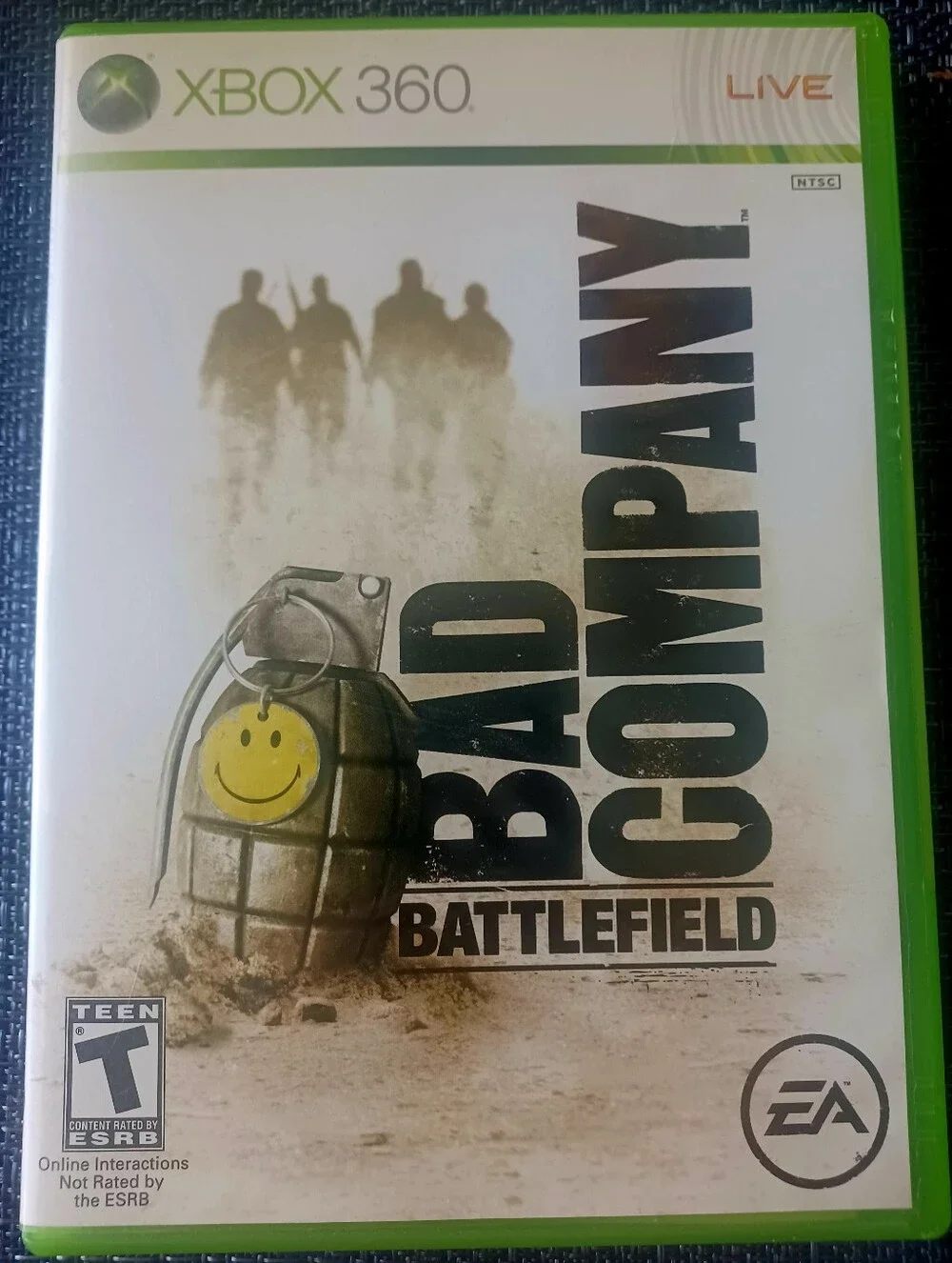 Bad Company Battlefield Xbox 360 - White & Green 2008